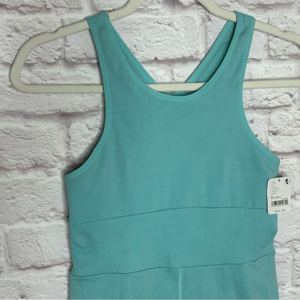 Free People Movement Every Single Time Runsie Romper in Cascade NWT - Picture 7 of 14